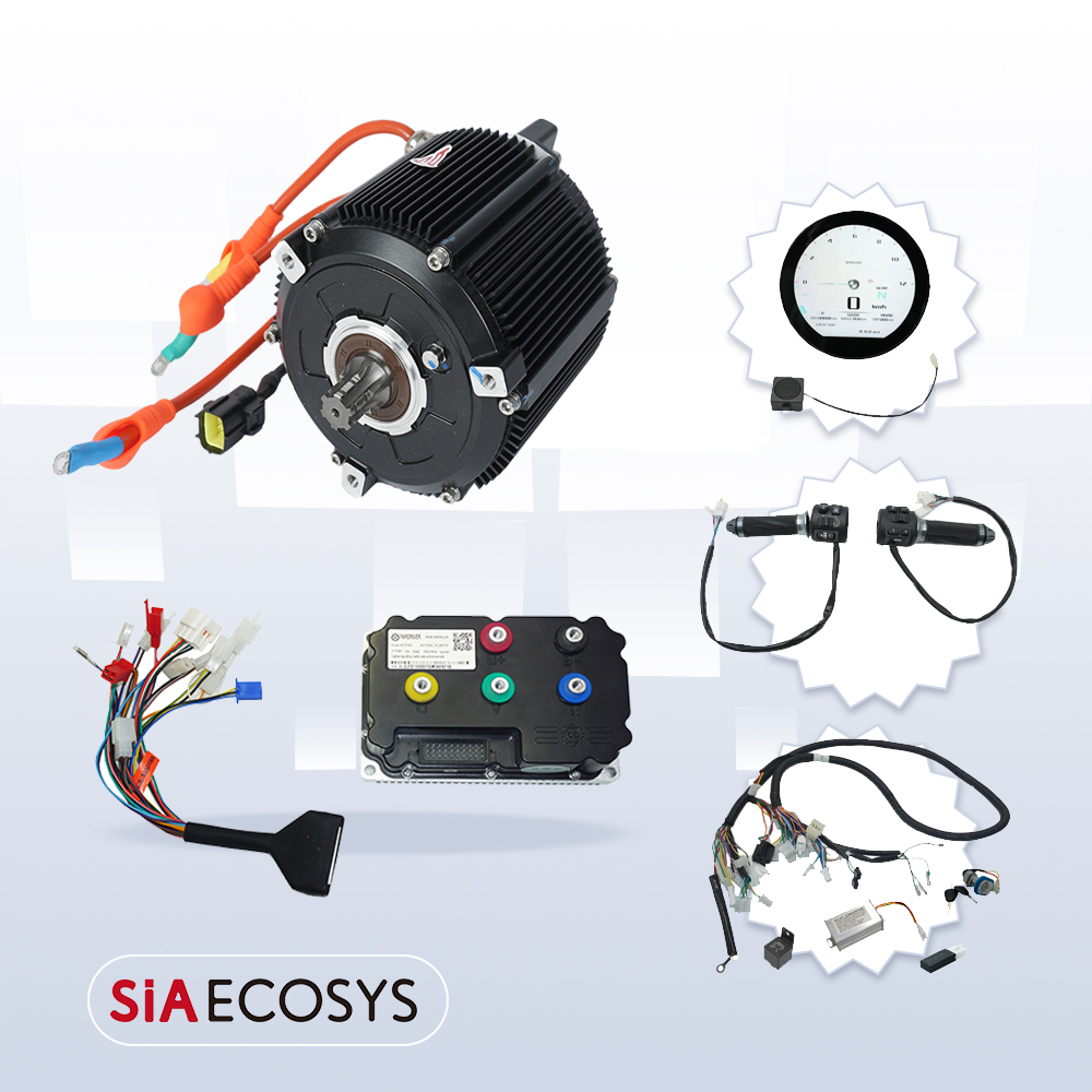 SiAECOSYS 5000W D133A-65 電動バイク - Mid Drive Motor Kit 72V 5000W のレビューと価格
